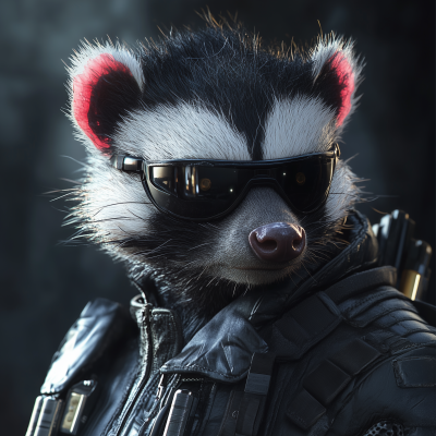 Cyberpunk Honey Badger