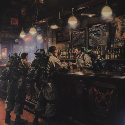 Ghostbusters Pub Night