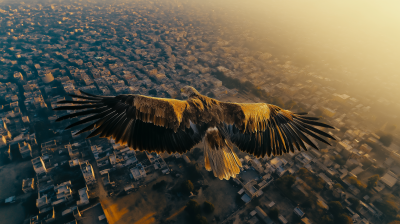 Majestic Eagle in Flight