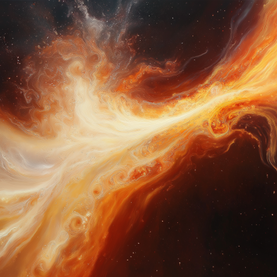 Cosmic Waves and Flames