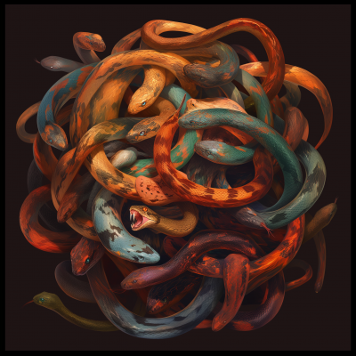 Vortex of Snakes