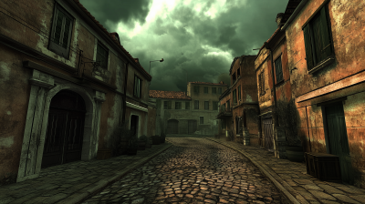 Italian Cobblestone Streets