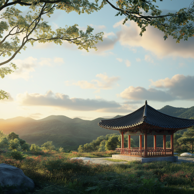 Serene Korean Landscape