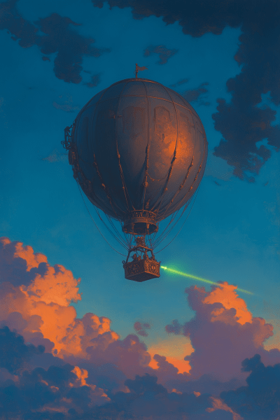 Steampunk Hot Air Balloon