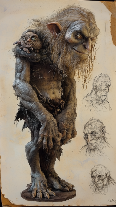 Anatomical Studies of Trolls