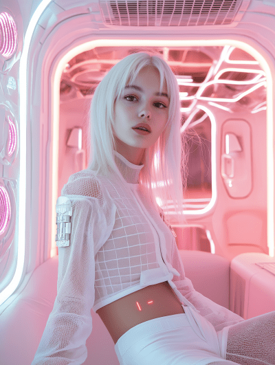 Futuristic Club in Paris
