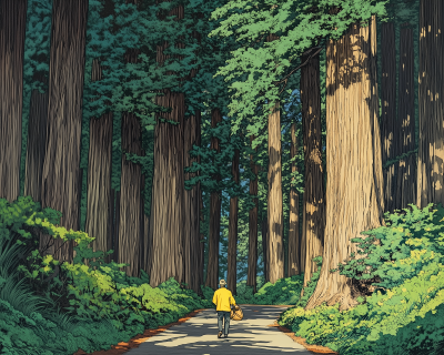 Redwood Forest Path