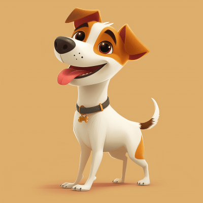 Joyful Jack Russell Terrier