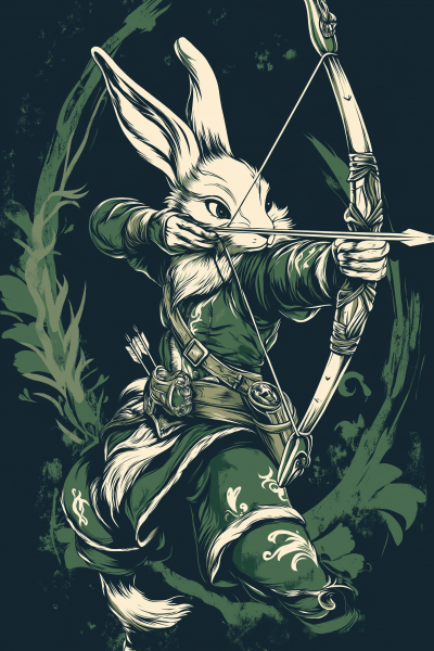 Proud Rabbit Archer