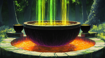 Half Open Cauldron of Wonders