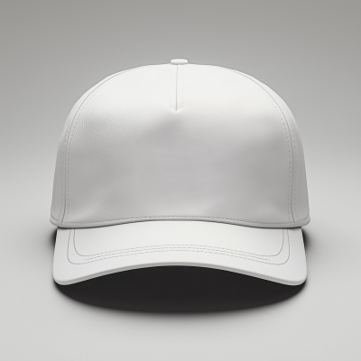 White 5 Panel Cap