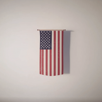 American Flag Display