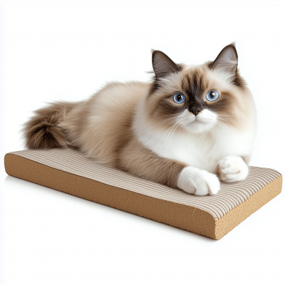 Ragdoll Cat Relaxing