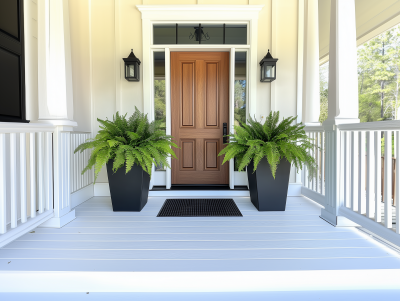 Planters on the Porch
