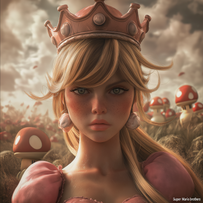 Hyper Realistic Princess Peach