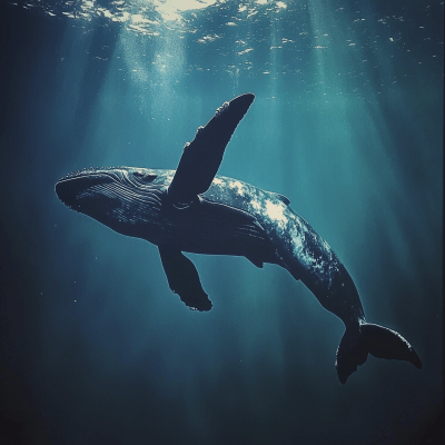 Whale Playing