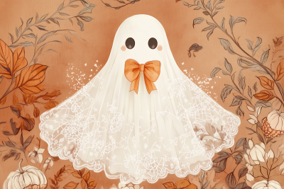 Cute Lace Sheet Ghost