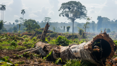 Congo Jungle Scene