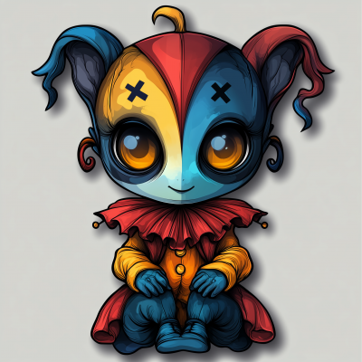 Chibi Alien Jester