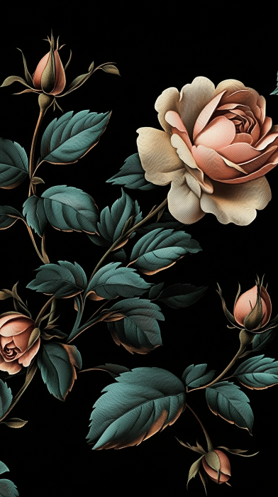 Victorian Rosebuds