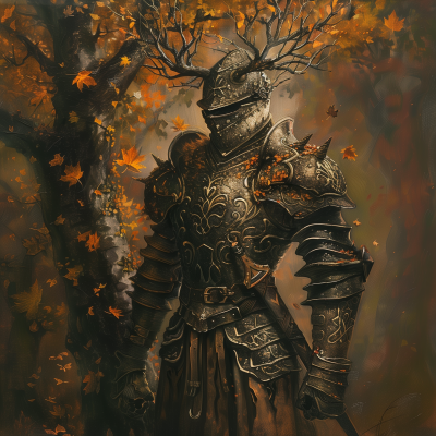 Knight of the Autumn Trees