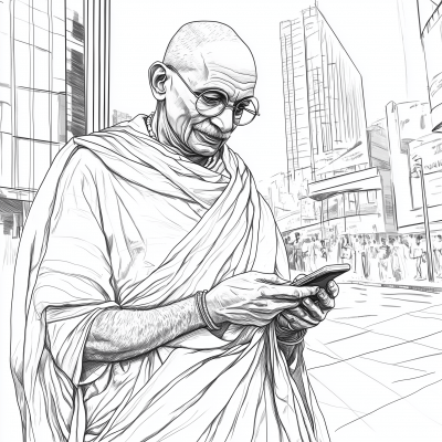 Modern Gandhi