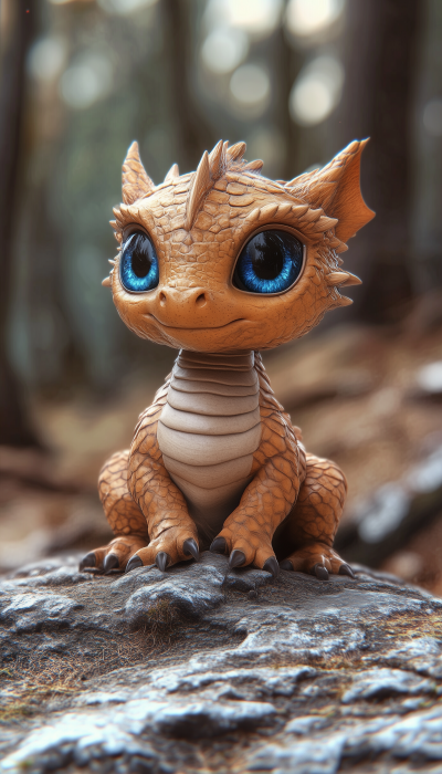 3D Baby Dragon
