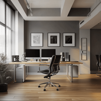 Modern Graphic Designer Office