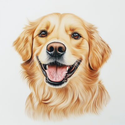 Happy Golden Retriever