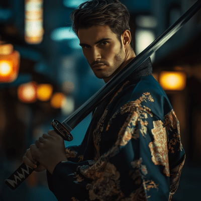 Cinematic Samurai in the City