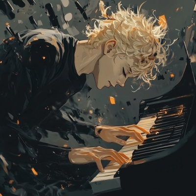 Transcendent Piano Player
