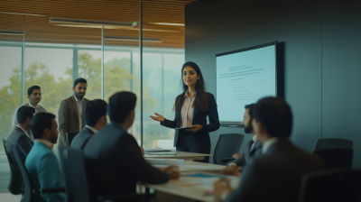 Modern Corporate Conference Room