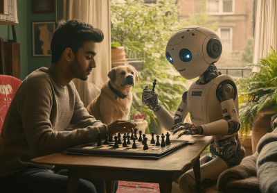 Chess Game with a Robot