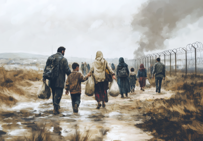 Syrian Immigrants Arriving in Europe