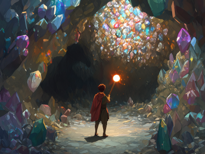 Gemstone Cavern Discovery
