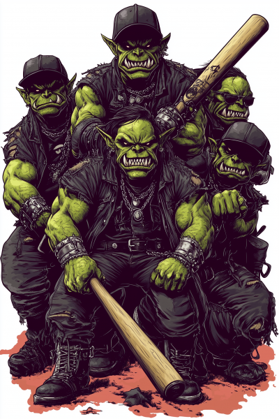 Orc Biker Horde