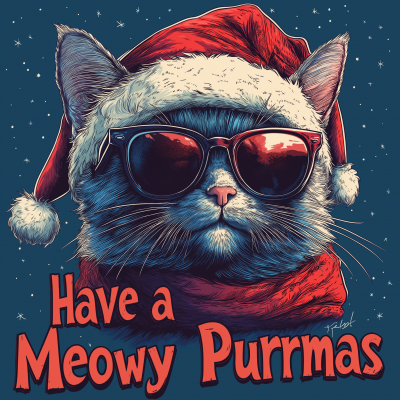 Cool Cat for the Holidays