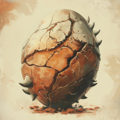 Cracked Dragon Egg