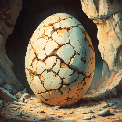 Cracked Dragon Egg