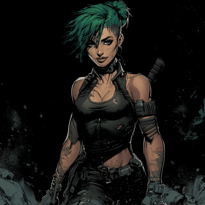 Female Character in Comic Art