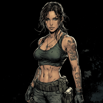 Female Character in Comic Art