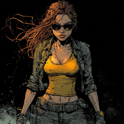 Female Character in Comic Art