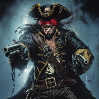 Eerie Pirate Captain