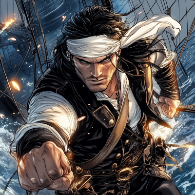 Epic Pirate Captain