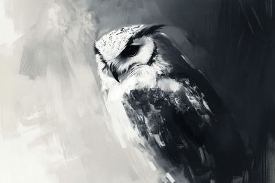 Abstract Owl Value Study