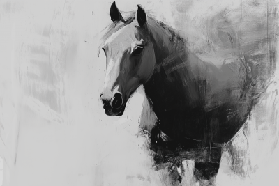 Value Study of a Horse