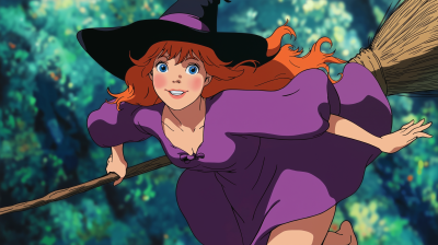 Miyazaki Style Witch