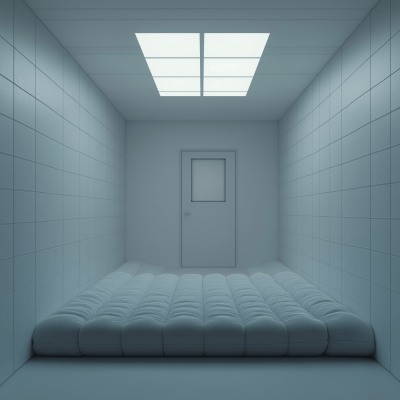 Quiet Psychiatric Ward Room