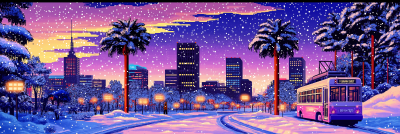 Winter City Lights