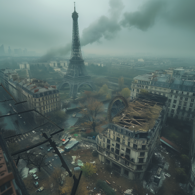 Eiffel Tower from Above